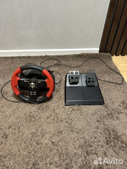 Игровой руль с педалями logitech Formula Force EX