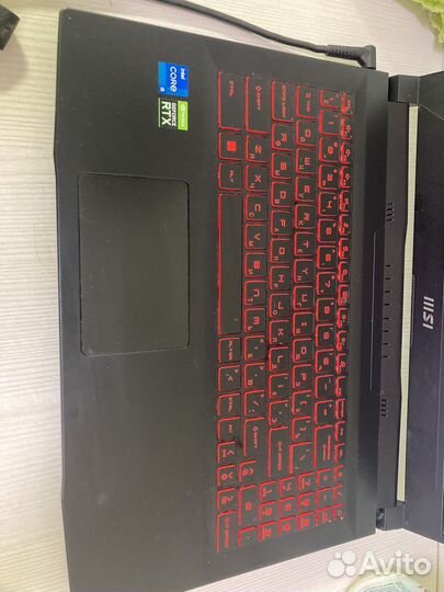 Ноутбук msi katana gf66