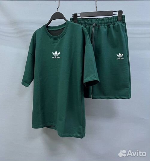 Спортивный костюм Adidas (футболка+шорты)