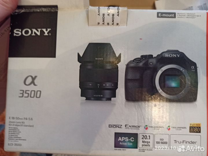 Фотоаппарат sony