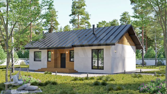 Дом 121 м² на участке 6 сот.