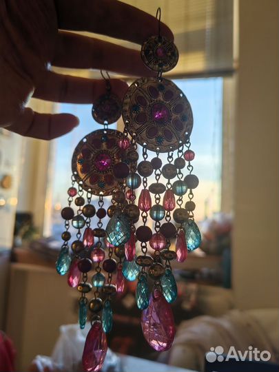 Серьги с подвесками