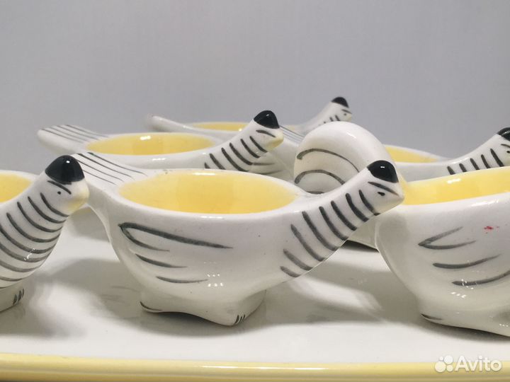 Пашотница «Курочка ряба» подставка для яйц СССР па