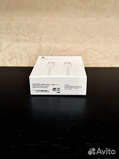 Провод Apple USB-C to USB-C 1 метр (новый)