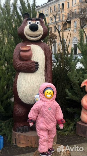 Зимний комбинезон для девочки