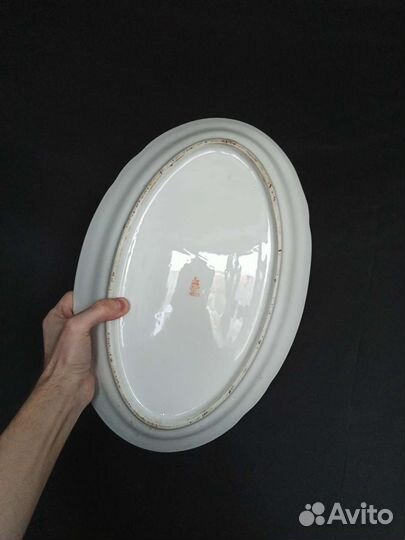 Старинное блюдо Дулево