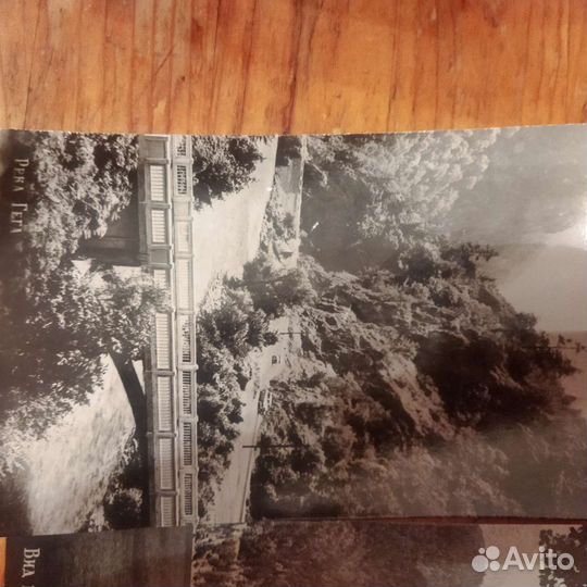 Старые фото озера Рица набор 6 шт