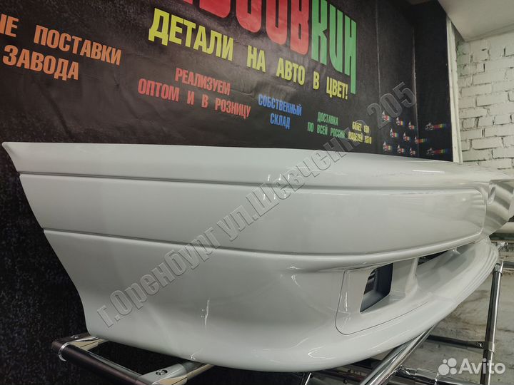 Бампер передний ваз 2114 2115 белое облако спорт