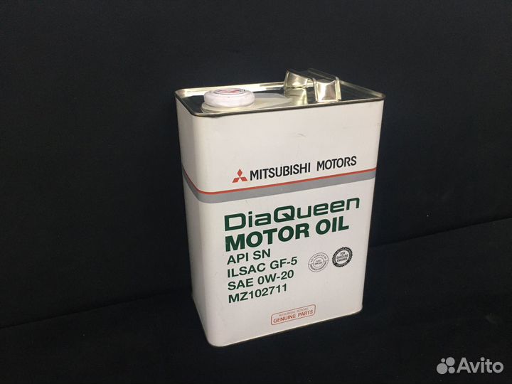 Моторное масло Mitsubishi DiaQueen 0w20 API GF-5