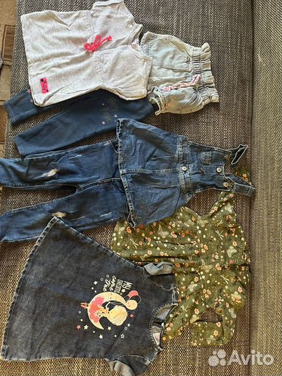 Одежда пакетом для девочки 86-98