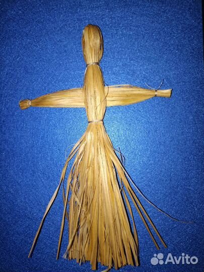 Кукла Масленица из лыка