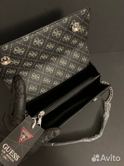 Сумка Guess Meridian женская новая в черном цвете