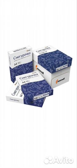 Бумага офисная Снегурочка А4