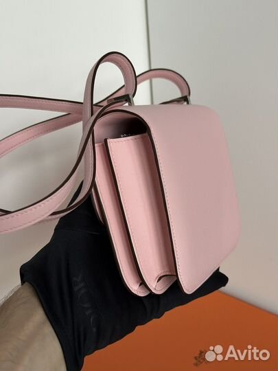 Сумка Hermes Constance 18 Rose Sakura Swift Phw