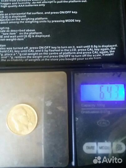 Золотая монета