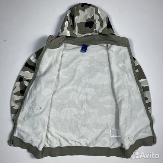 Зип худи Nike tech fleece camo оригинал