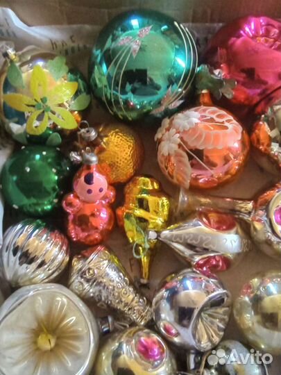 Елочные игрушки СССР