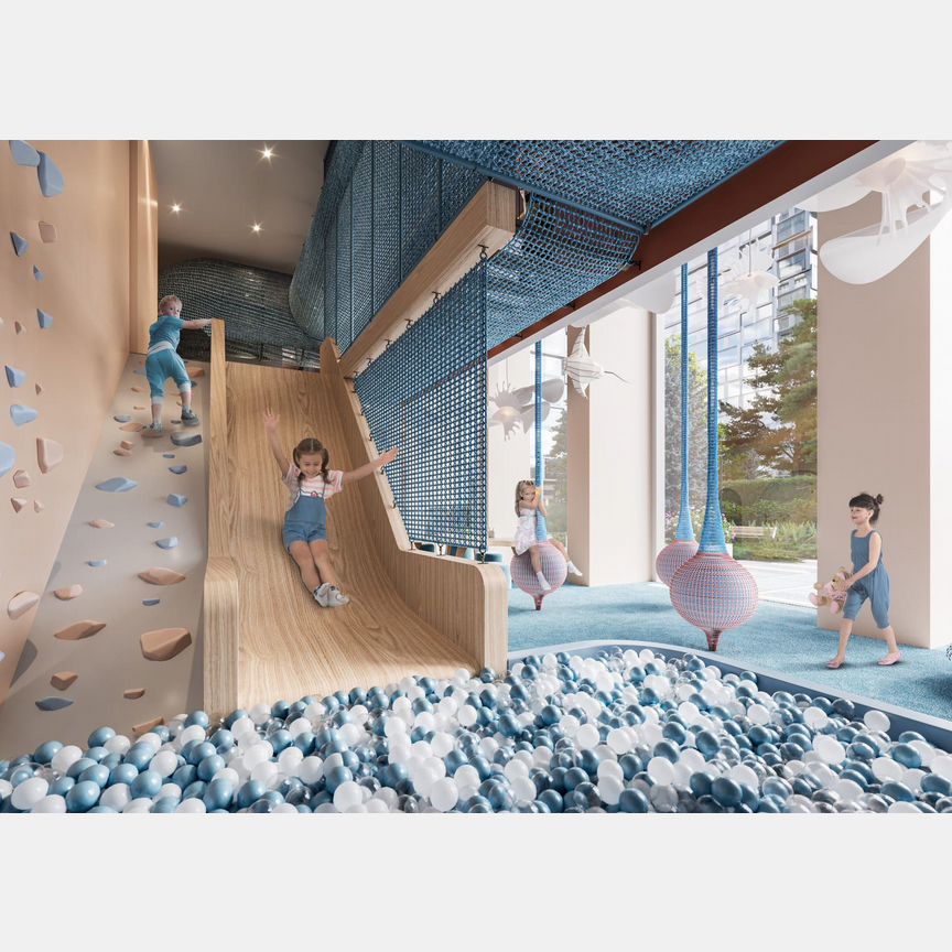 2-к. квартира, 65,6 м², 29/46 эт.