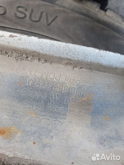 Накладка на порог Ауди А8 Д4