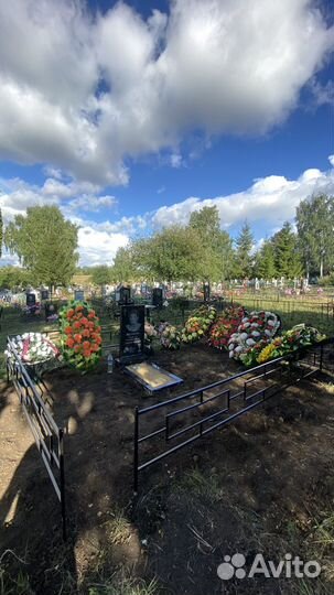 Установка памятников благоустройство могил