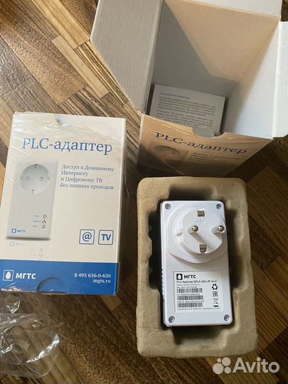 PLC адаптеры qpla-200v.2P rev.2 МГТС