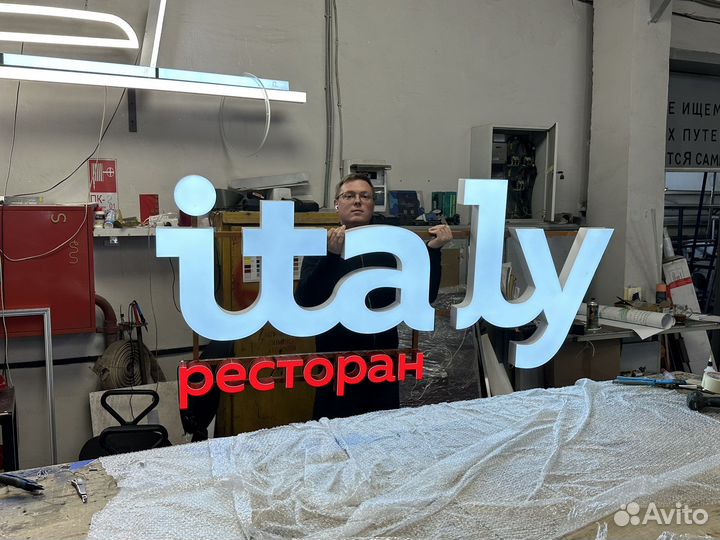 Вывески объемные буквы