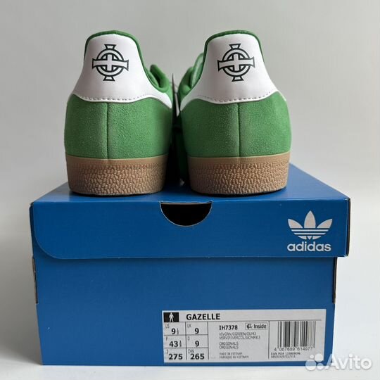 Adidas Gazelle Northern Ireland IH7378 Green White