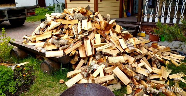 Дрова в наличии в Выборге