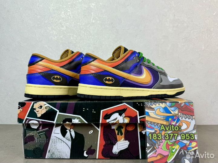 Nike dunk low Batman joker