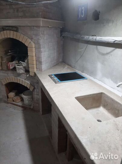 Раковина из мрамора