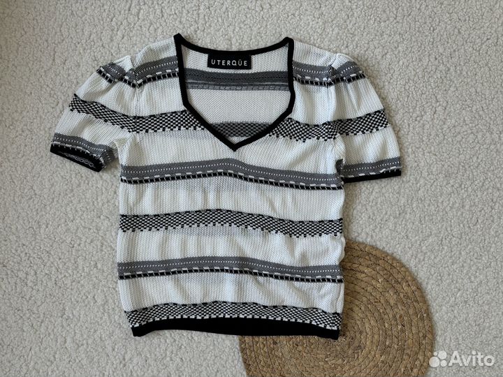 Футболка вязаная unterque М женская