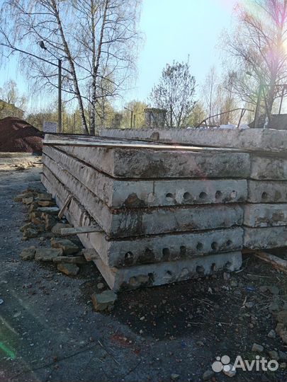 Плиты перекрытия бу