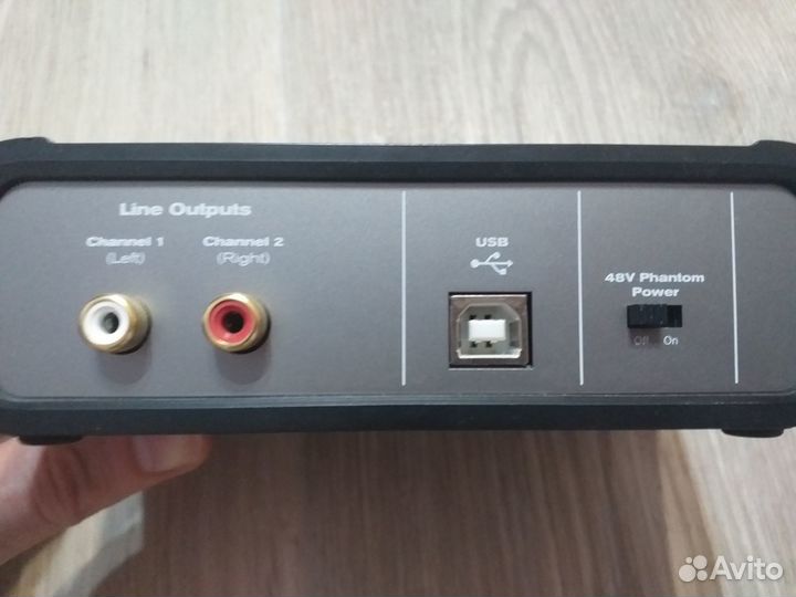 Внешняя звуковая карта m-audio fast track