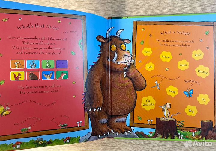 Julia Donaldson Gruffalo Звуковая книга