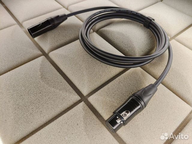 Xlr штекер - Xlr гнездо mogami 2582