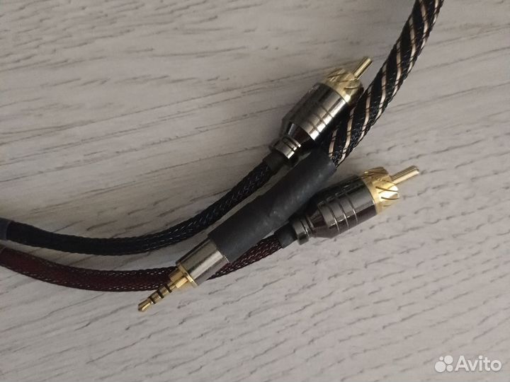 Jack 2.5 rca балансный кабель