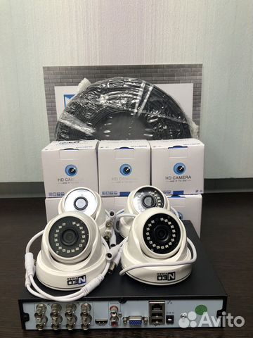 Комплект видеонаблюдения внутренний
