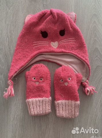 Комплект шапка, шарф