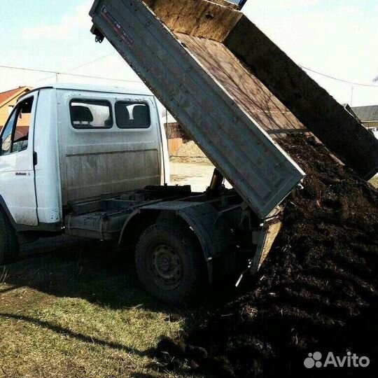 Доставка земли чернозем 2м3