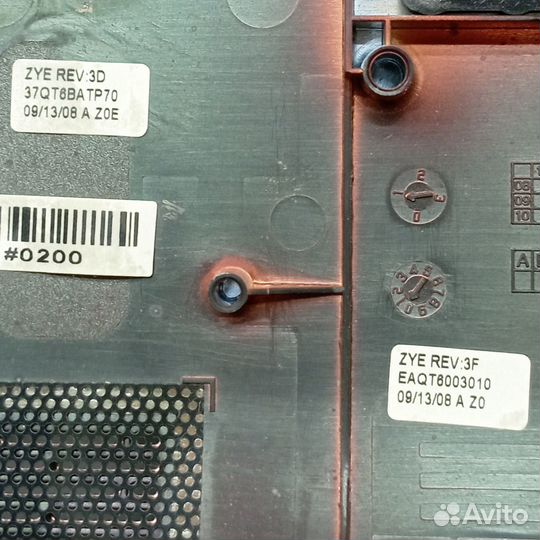 Поддон HP Pavilion dv5-1000 37QT6batp70 eaqt600301