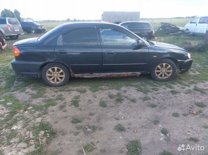 Кия спектра 1.8 МКПП в разборе