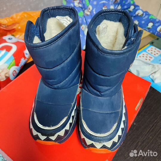 Сапоги зимние детские 27