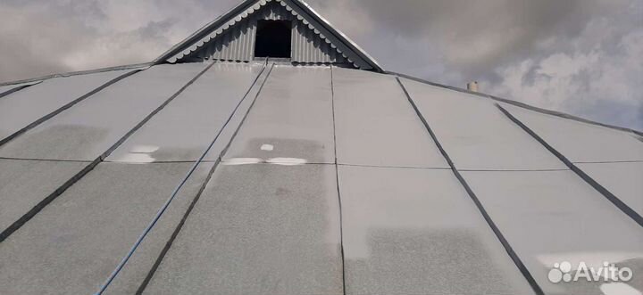 Окраска крыш, механизированная окраска,побелка