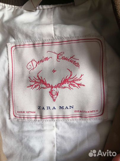 Мужской бомбер Zara Man S размер