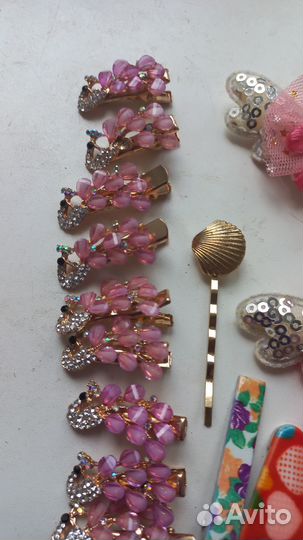 Заколки- много новое 25 шт и не только