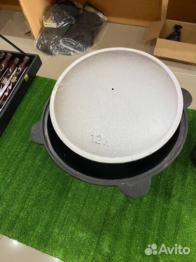 Казан чугунный