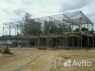 Каркасы и ангары