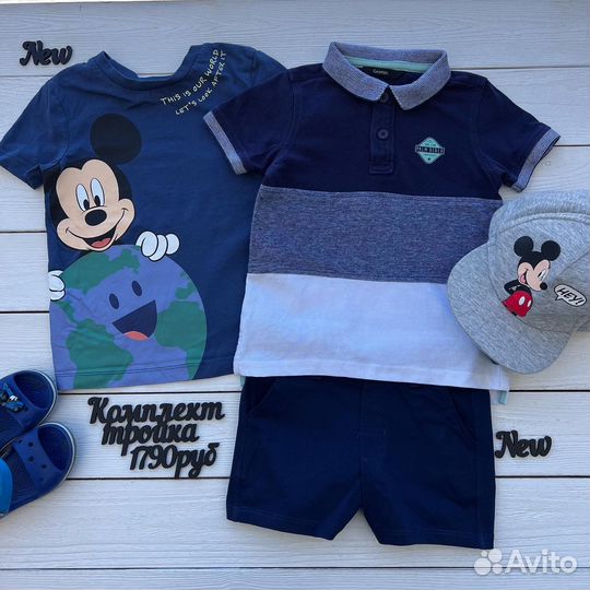 Комплект 92 размер шорты купальные Футболка
