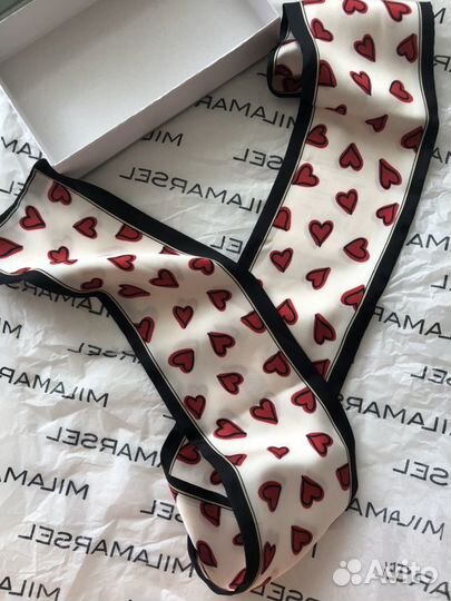 Шарф шелковый