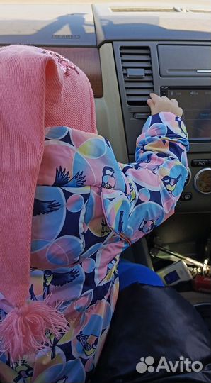 Комбинезон осенний для девочки 74 80